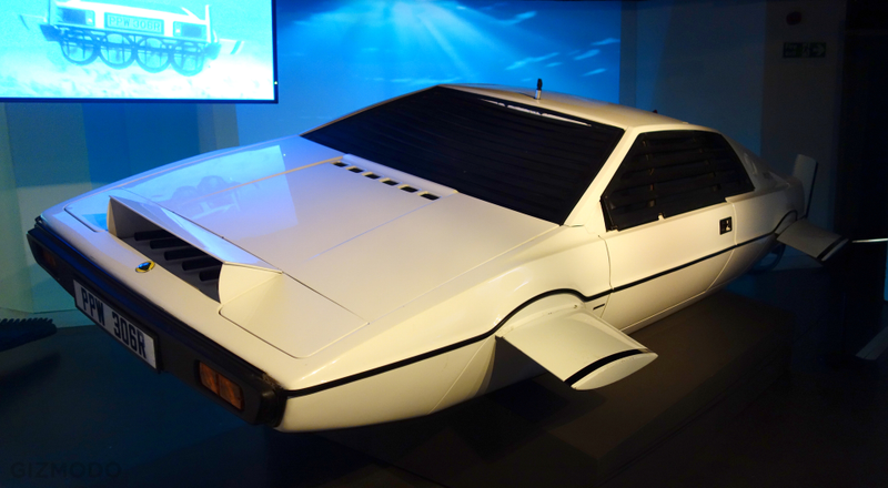 Illustration for article titled My Afternoon With James Bond's Amazing Spy Vehicles